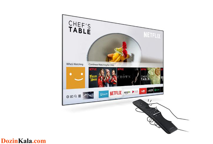قیمت و خرید تلویزیون 43 اینچ فورکی اسمارت سامسونگ مدل SAMSUNG 43MU7000 در فروشگاه اینترنتی دوزین کالا