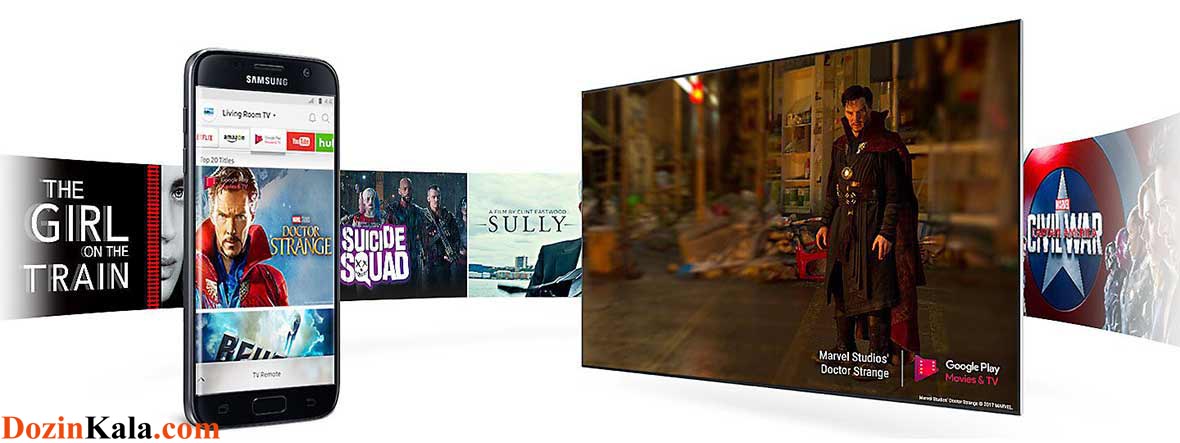 قیمت و خرید تلویزیون 43 اینچ فورکی اسمارت سامسونگ مدل SAMSUNG 43MU7000 در فروشگاه اینترنتی دوزین کالا