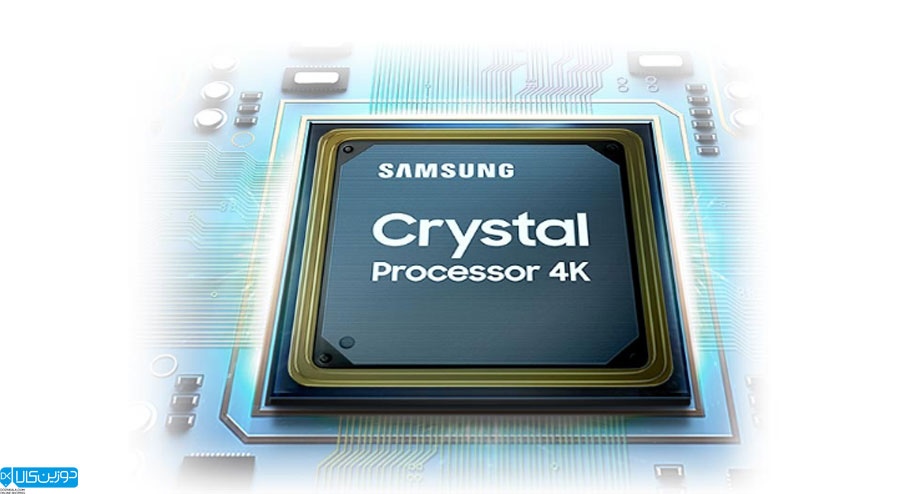 موتور پیشرفته Crystal Processor 4K در تلویزیون 2020 سامسونگ 50TU8500