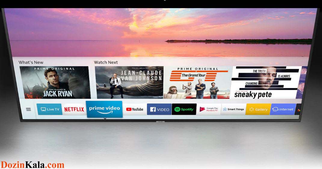 قیمت و خرید تلویزیون 55 اینچ فورکی اسمارت سامسونگ مدل NU7100 | 55NU7100 در فروشگاه اینترنتی دوزین کالا