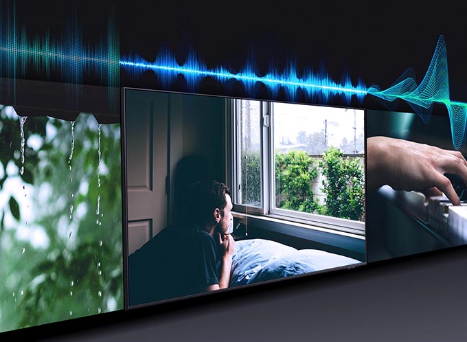 فناوری صدای تطبیقی ​​در تلویزیون Samsung 65Q60A