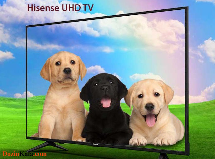 قیمت و خرید تلویزیون 43 اینچ فورکی اسمارت هایسنس مدل 43A6100 4K