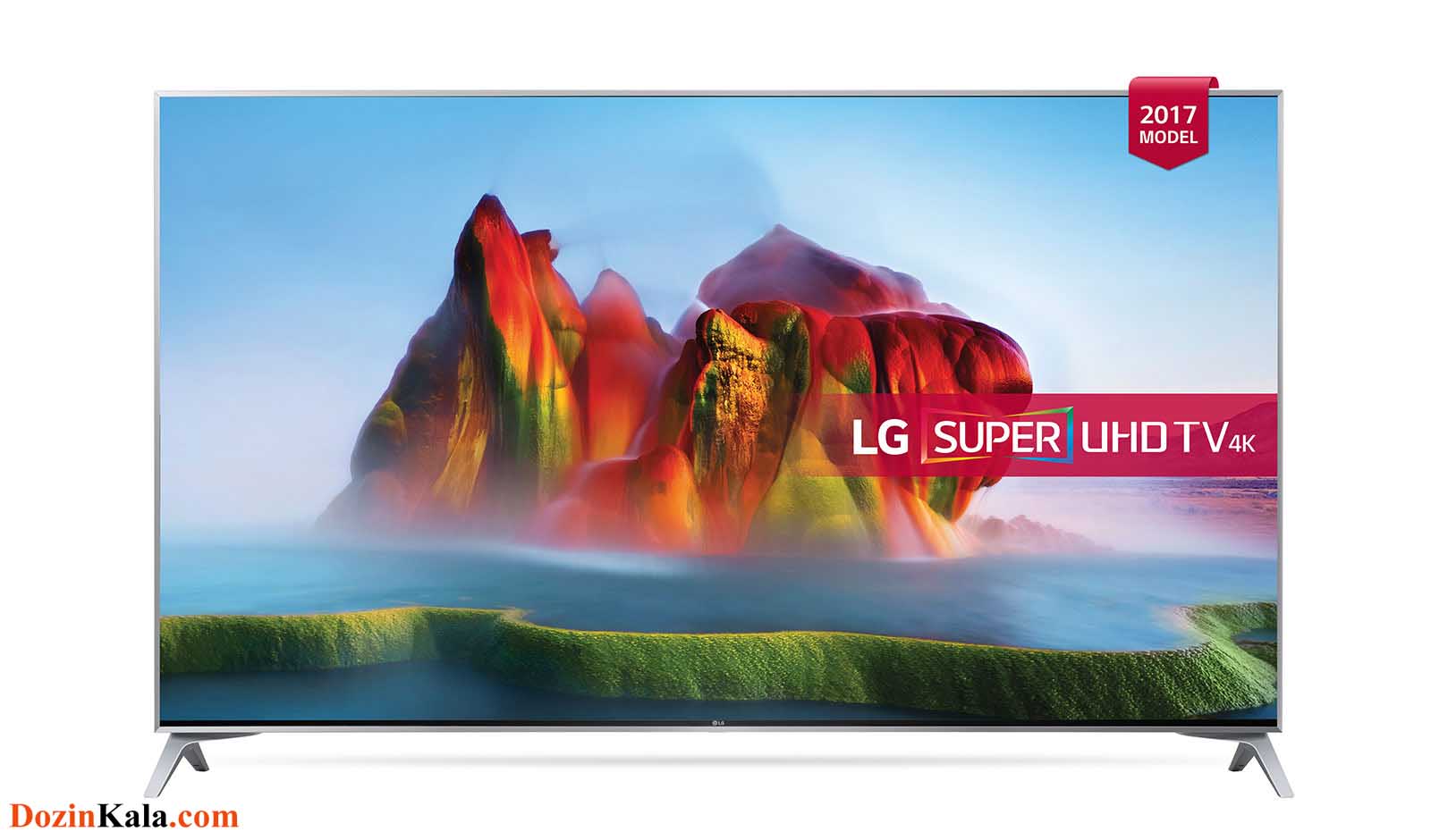 قیمت و خرید تلویزیون 49 اینچ فورکی اسمارت ال جی مدل LG TV 49SJ800V در فروشگاه اینترنتی دوزین کالا