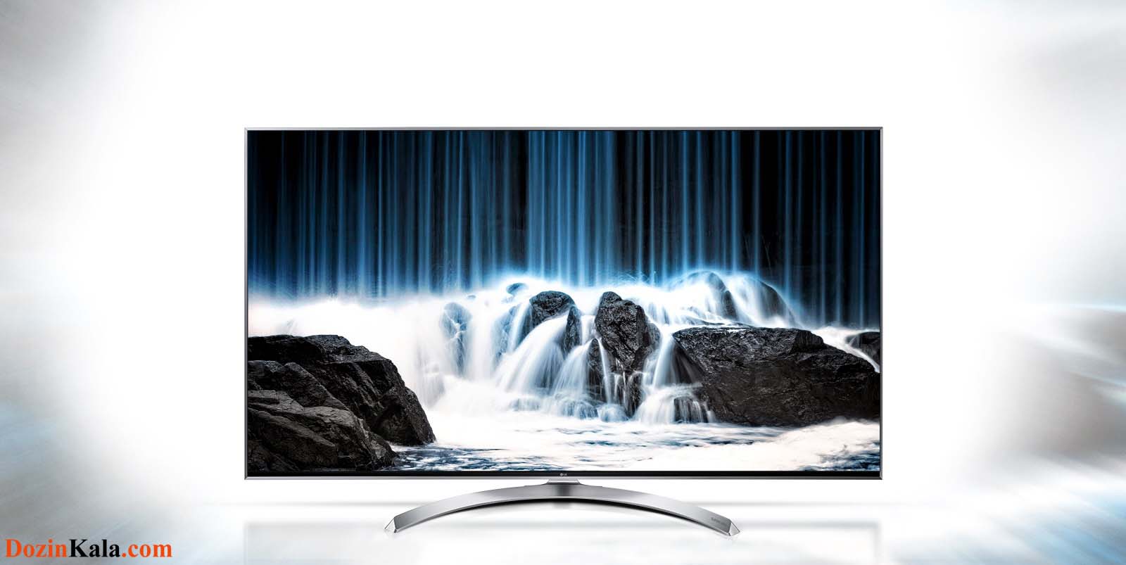 قیمت و خرید تلویزیون 55 اینچ فورکی اسمارت ال جی مدل LG TV 55SJ800V در فروشگاه اینترنتی دوزین کالا