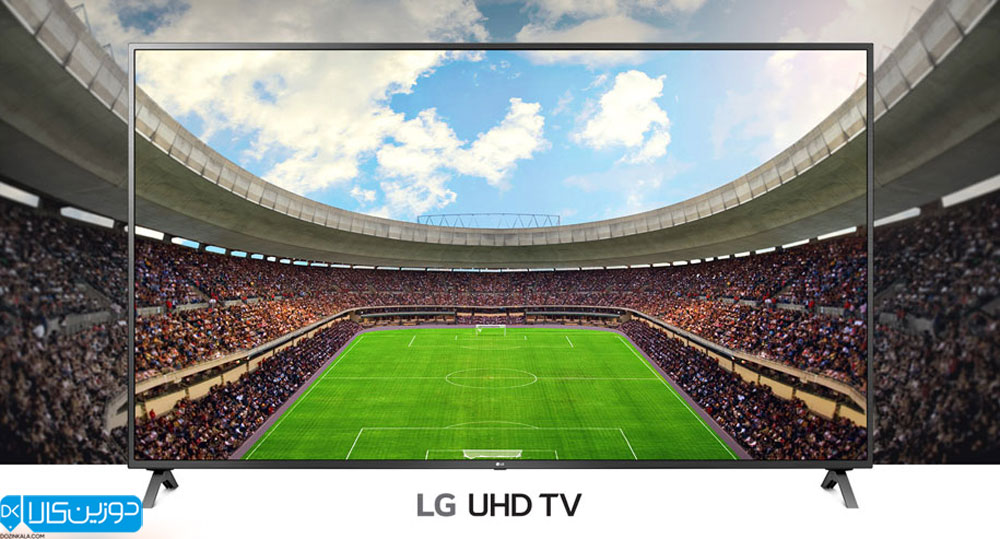 کیفیت تصویر 4K ULTRA HD در تلویزیون ال جی 43UN7000
